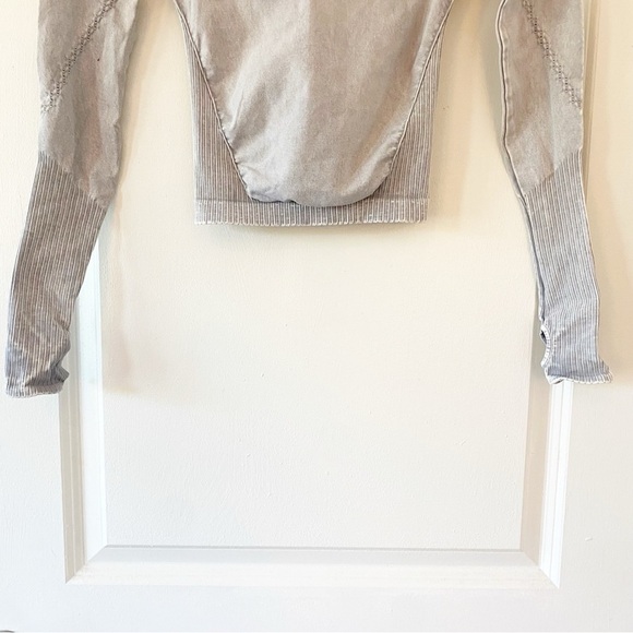 FREE PEOPLE Good Karma High Neck Athletic Top NEW - Picture 5 of 10